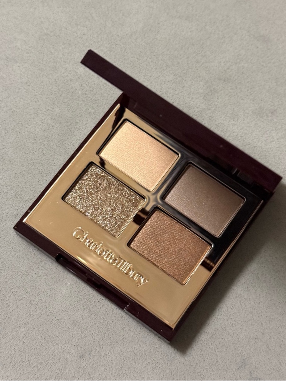 Golden Goddess Charlotte Tilbury Eyeshadow Quad